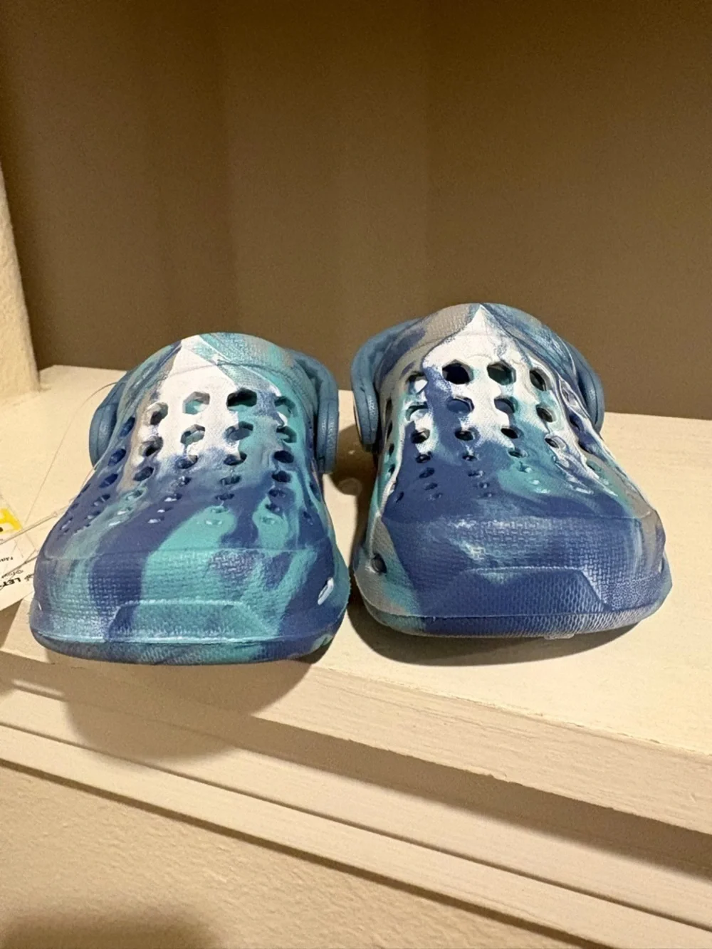 Joybees Clogs Blue Kids Toddler Infant Sz 4/5 SlipOn Comfort Sandals Lightweight